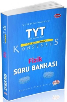  Editör Yayınları TYT Fizik Konsensüs Soru Bankası