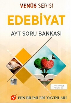  2025 Fen Bilimleri Yayınları AYT Edebiyat Soru Bankası Venüs Serisi