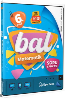  Hiper Zeka Yayınları 6. Sınıf Bal Matematik Soru Bankası
