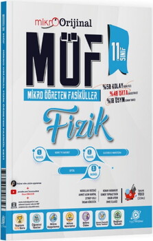  Orijinal Mikro 11. Sınıf Fizik MÖF Mikro Öğreten Fasikül Set
