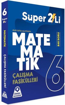  Örnek Akademi 6. Sınıf Süper İkili Matematik Seti