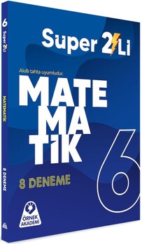  Örnek Akademi 6. Sınıf Süper İkili Matematik Seti
