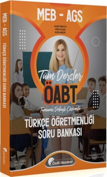  Özdil Akademi ÖABT MEB AGS Türkçe Öğretmenliği Soru Bankası
