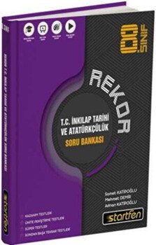  Startfen Yayınları 8. Sınıf T.C. İnkılap Tarihi ve Atatürkçülük Rekor Soru Bankası