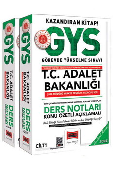 Yargı Yayınları 2025 T.C. Adalet Bakanlığı Şube Müdürü Merkez Teşkilat Kadrosu İçin Ders Notları