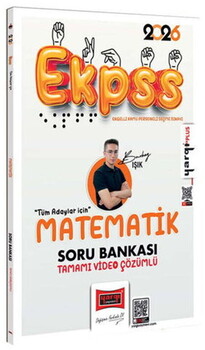 Yargı Yayınları 2026 EKPSS Tüm Adaylar İçin Matematik Tamamı Video Çözümlü Soru Bankası