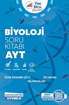  Yeni Nesil Yayınları AYT Biyoloji Soru Bankası