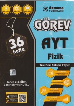  Armada Yayınları AYT Fizik 36 Hafta Yeni Nesil Çalışma Föyleri