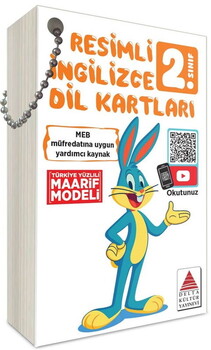  Delta Kültür 2. Sınıf Resimli İngilizce Dil Kartları
