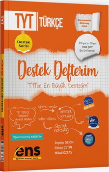  ENS Yayıncılık TYT Türkçe Destek Defterim