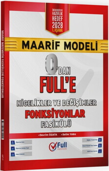 Full Matematik 0 dan Full e Nicelikler ve Değişimler Fonksiyonlar Fasikülü 1. Aşama