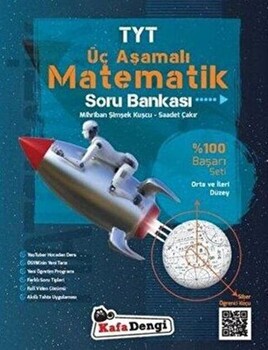  Kafa Dengi TYT Matematik Üç Aşamalı Soru Bankası Orta ve İleri Düzey