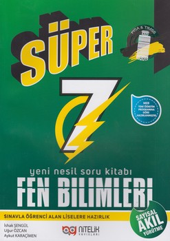  Nitelik Yayınları 7. Sınıf Fen Bilimleri Süper Soru Kitabı