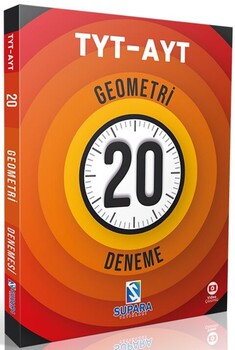  Supara Yayınları TYT AYT Geometri 20 Deneme