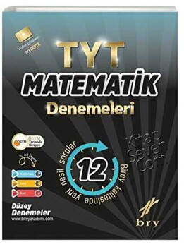  Birey PLE TYT Matematik Geometri 12 li Branş Denemeleri