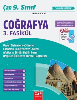  Çap Yayınları 9. Sınıf Coğrafya Seti