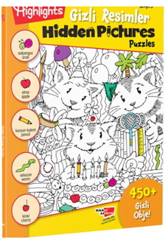 Dikkat Atölyesi Yayınları Hidden Pictures Gizli Resimler Seviye 3