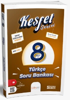  Günay Yayınları 8. Sınıf Keşfet Plus Serisi Türkçe Soru Bankası