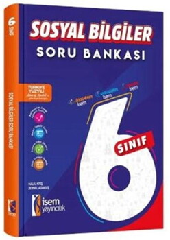 İsem Yayınları 6. Sınıf Sosyal Bilgiler Soru Bankası