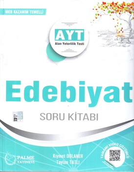  Palme Yayınları AYT Edebiyat Soru Kitabı