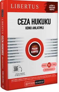  Pegem Yayınları KPSS A Libertus Grubu Ceza Hukuku Konu Anlatımlı