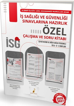 Pelikan Yayınları İş Sağlığı ve Güvenliği Sınavlarına Hazırlık İSG Özel Çalışma ve Soru Kitabı
