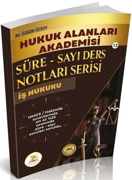  Savaş Yayınları 2026 HUKAL HMGS Hakimlik İş Hukuku Süre Sayı Ders Notları