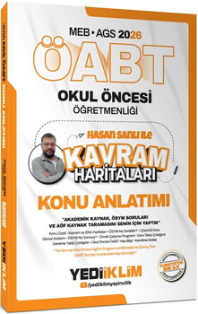Yediiklim 2026 MEB AGS ÖABT Okul Öncesi Öğretmenliği Hasan SANLI İle Kavram Haritaları Konu Anlatımı