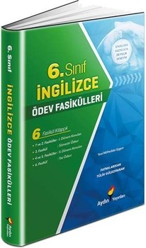  Aydın Yayınları 6. Sınıf İngilizce Ödev Fasikülleri