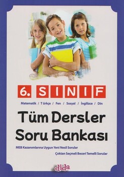  Dida Yayınları 6. Sınıf Tüm Dersler Soru Bankası