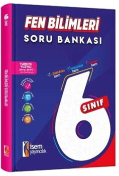  İsem Yayınları 6. Sınıf Fen Bilimleri Soru Bankası