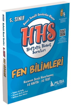  Muba Yayınları 5. Sınıf Fen Bilimleri Haftalık Hasat Soruları
