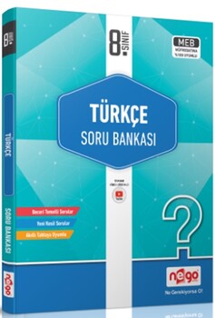  Nego Yayınları 8. Sınıf Türkçe Soru Bankası