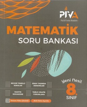  Piva Yayınları 8. Sınıf Matematik Soru Bankası