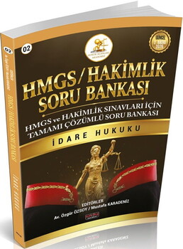  Savaş Yayınları 2026 HMGS Hakimlik İdare Hukuku Soru Bankası