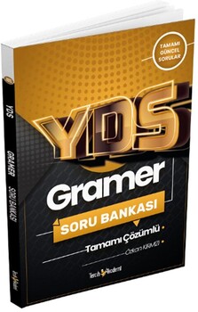 Tercih Akademi YDS Gramer Soru Bankası