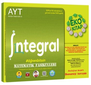 Tonguç Akademi AYT Matematik Fasikülleri İntegral Eko