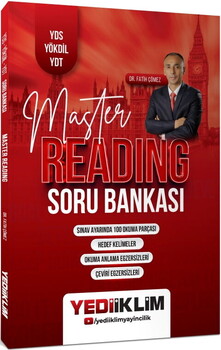  Yediiklim YDS YÖKDİL YDT Master Reading Soru Bankası