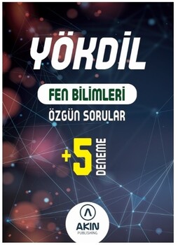  Akın Dil YÖKDİL Fen Bilimleri Özgün Sorular