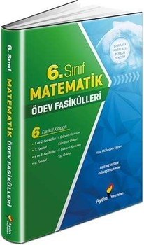  Aydın Yayınları 6. Sınıf Matematik Ödev Fasikülleri