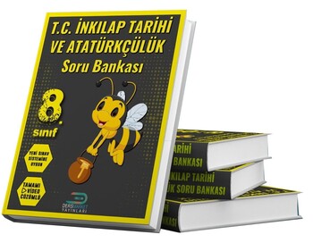  Dersmarket Yayınları 8. Sınıf T.C. İnkılap Tarihi ve Atatürkçülük Soru Bankası