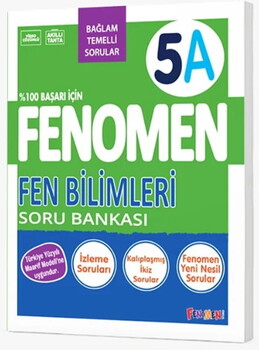  Fenomen Okul Yayınları 5. Sınıf Fen Bilimleri A Fenomen Soru Bankası