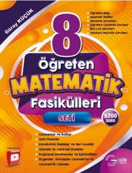 Gür Yayınları 8. Sınıf Öğreten Matematik Seti
