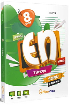  Hiper Zeka Yayınları 8. Sınıf En Türkçe Soru Bankası