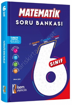  İsem Yayınları 6. Sınıf Matematik Soru Bankası