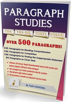  Pelikan Yayınları Paragraph Studies YDS YÖKDİL YKSDİL TOEFL