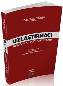  Savaş Yayınları Uzlaştırmacı Sınavına Hazırlık Kitabı