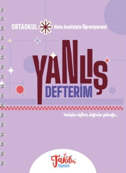  Takdir Yayınları Ortaokul Yanlış Defterim