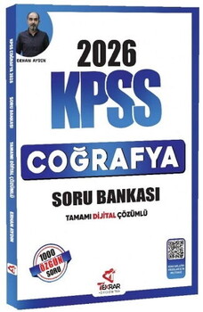  Tekrar Akademi 2026 KPSS Coğrafya Soru Bankası