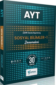  Toprak Yayıncılık AYT Sosyal Bilimler 1 Deneme